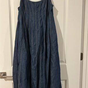 Free People Blue High Low Dress